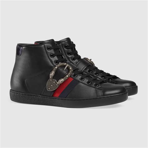 sneakers gucci ace|gucci ace high top sneakers.